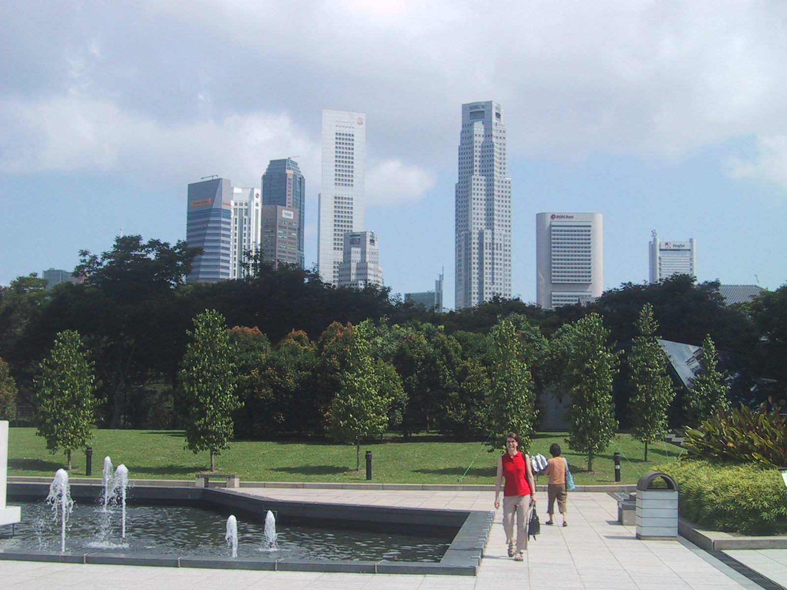 Singaporen kaupunkikuvaa